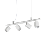 DYNAMITE SP4 SQUARE BIANCO Ideal Lux 367453