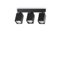 DYNAMITE PL3 LINEAR SQUARE NERO Ideal Lux 371276