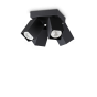 DYNAMITE PL4 SQUARE NERO Ideal Lux 371313