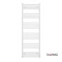 Θερμαινόμενη Πετσετοκρεμάστρα H150x50cm White Υδραυλική/Ηλεκτρική Λειτουργία Mild Steel Thermo Alto ALT15050-300