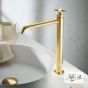 ΜΠΑΤ.ΝΙΠΤ.ΥΨΗΛΗ+ΒΑΛΒ.CLIC-CLAC ELLE CROSS LA TORRE BRUSHED GOLD 38016-201