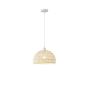 ΦΩΤΙΣΤΙΚΟ ΚΡΕΜΑΣΤΟ ΡΑΤΤΑΝ 1XE27 Max15w 300X1270mm ΛΕΥΚΟ ARTE ILLUMINA VENTO Eurolamp 144-32012