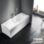 Μπανιέρα Ακρυλική  120*70 εκ. Sirene Clarissa CLA12070