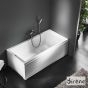 Μπανιέρα Ακρυλική 150*70 εκ. Sirene Cubic CUB15070 