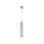 Κρεμαστό φωτιστικό λευκό από γύψο 1XGU10 D:30cm 4064-White