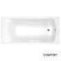 Μπανιέρα Ακρυλική Caronite DELTA 1600x700, Carron Bath White 426C
