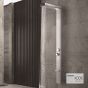 Στήλη Ντουζιέρας με μίκτη THEAMIX, ICOS AISI316 Inox THEAMIX