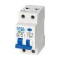 ΡΕΛΕ RCBO ΔΙΠΟΛΙΚΟ 20A 6kA 100mA 1P+N GACIA TYPE A Eurolamp 500-45300