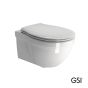 Λεκάνη Κρεμαστή CLASSIC/55 με κάλυμμα Soft Close MS87C White, GSI White 871200C-300
