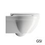 Λεκάνη Κρεμαστή CLASSIC/55 με κάλυμμα Soft Close MS87C White, GSI White 871200C-300