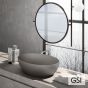 Νιπτήρας Πορσελάνης Pura 60x42 GSI Tortora 8842-440