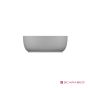 Νιπτήρας Πορσελάνης Glam Φ39 Scarabeo White 1807-300