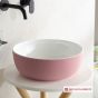 Νιπτήρας Πορσελάνης Glam Φ39 Scarabeo Pois pink 1807-SER