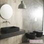 Λεκάνη Κρεμαστή MOON/50,5 Clean-Flush με κάλυμμα Slim Soft Close, Scarabeo (Black Matt) 552000SC-401