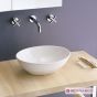 Νιπτήρας Πορσελάνης Ovo 41x33,5 Scarabeo White 8011-300