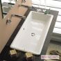 Νιπτήρας Πορσελάνης Gaia80 87,5x39,5 Scarabeo White 8033-300