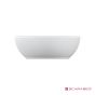 Νιπτήρας Πορσελάνης Planet 48x39 Scarabeo White 8112-300