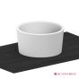 Νιπτήρας Πορσελάνης Bucket Φ42 h.22 Scarabeo White 8807-300