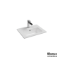 Νιπτήρας Πορσελάνης 50x36 (1 οπή) Bianco Ceramica White 37050-300