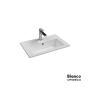 Νιπτήρας Πορσελάνης 60x36 (1 οπή) Bianco Ceramica White 37060-300