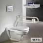 Λεκάνη Κεμαστή ΑΜΕΑ SENIOR με Απλό κάλυμμα 6001, Serel White 304500-300