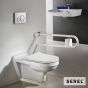 Λεκάνη Κεμαστή ΑΜΕΑ SENIOR με κάλυμμα Slim Soft Close 9001SC, Serel White 304500SC-300