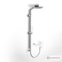 Σταθερή Κολώνα Ντους (Μη ρυθμιζόμενη στο ύψος) με κεφαλή Φ20 για σύνδεση μεΜπαταρία Λουτρού, Chrome 51404R-100