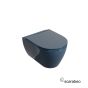 Λεκάνη Κρεμαστή GLAM/50,5 Twist με κάλυμμα Slim Soft Close, Scarabeo Ocean Glossy 520100SC-600G