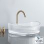 Νιπτήρας Γυάλινος CAVO 50x37,5 VOSS Glass Clear VL1150-000