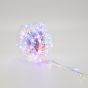 XMAS ΛΑΜΠΑΚΙ CLUSTER 20m 400 MINI LED ΜΕΤΑΣΧΗΜΑΤΙΣΤΗ ΜΕ 8 ΠΡΟΓΡΑΜΜΑΤΑ & ΜΝΗΜΗ ΑΣΗΜΙ ΧΑΛΚΙΝΟ ΚΑΛΩΔΙΟ ΧΡΩΜΑΤΙΣΤΟ LED ΠΑΡΟΧΗ 3m IP44 ROLL PACK Eurolamp 600-08373