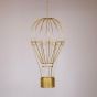 ΜΕΤΑΛΛΙΚΟ ΑΕΡΟΣΤΑΤΟ, ΧΡΥΣΟ, 33x33x84cm Eurolamp 600-48096