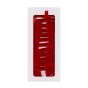 ΦΙΟΓΚΟΙ ΚΟΚΚΙΝΟΙ ΒΕΛΟΥΔΙΝΟΙ ΣΕΤ 12ΤΜΧ 18x38cm Eurolamp 600-49173