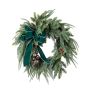 ΣΤΕΦΑΝΙ ΜΕ ΚΥΠΑΡΙΣΣΙ ΒΕΛΟΥΔΙΝΟ ΦΙΟΓΚΟ MIXED 71cm Eurolamp 600-49345