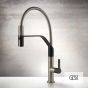 ΜΠΑΤ.ΝΕΡΟΧ.ΕΛΑΤΗΡΙΟΥ MESH GESSI INOX/BLACK MATT 60005-599