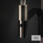 ΜΠΑΤ.ΝΕΡΟΧ.ΕΛΑΤΗΡΙΟΥ MESH GESSI INOX/BLACK MATT 60005-599