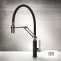 ΜΠΑΤ.ΝΕΡΟΧ.ΕΛΑΤΗΡΙΟΥ OFFICINE GESSI INOX/BLACK MATT 60055-599