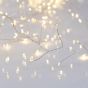 CLUSTER 4,4m, 480 MINI LED, ΜΕΤΑΣΧΗΜΑΤΙΣΤΗ, ΣΤΑΘΕΡΟ, ΑΣΗΜΙ ΧΑΛΚΙΝΟ ΚΑΛΩΔΙΟ, ΘΕΡΜΟ ΛΕΥΚΟ LED, ΠΡΟΕΚΤΑΣΗ ΠΑΡΟΧΗΣ 5m, IP44 Eurolamp 600-08201