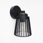 ΑΠΛΙΚΑ ΤΟΙΧΟΥ ΠΛΑΣΤΙΚΗ 1ΧΕ27 MAX 10W 135x153x225mm IP44 ΜΑΥΡΗ ARTE ILLUMINA Eurolamp 145-20645