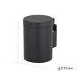 Χαρτοδοχείο Επίτοιχο 3l Geesa Black Matt 644-400
