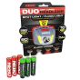Φακός Led 300 Κεφαλής 250lm με δέσμη 122 μέτρα Nebo Duo 6444