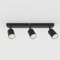 ΣΠΟΤ ΟΡΟΦΗΣ ΤΡΙΠΛΟ GU10 Max5w Φ320x105mm S1962 ΜΑΥΡΟ ARTE ILLUMINA BRAVA Eurolamp 144-60011