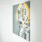 ΠΙΝΑΚΑΣ ΚΑΜΒΑΣ ΓΥΝΑΙΚΑ ΜΕ ΛΟΥΛΟΥΔΙΑ 100x3.5x100cm Eurolamp 755-12018