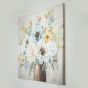 ΠΙΝΑΚΑΣ ΚΑΜΒΑΣ ΛΟΥΛΟΥΔΙΑ ΧΡΥΣΟ - ΜΠΛΕ 100x3x100cm Eurolamp 755-12025