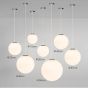 SE1140-1-OP ALESSIA Φ40 OPAL GLASS  Ζ4 HOMELIGHTING 77-3712