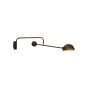 HL-3539-1 L OLIVER BLACK WALL LAMP HOMELIGHTING 77-3878