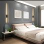 SE LED 60 GINNA BLACK WALL LAMP 9W  3CCT WITH MEMORY 2 YEARS WARRANTY HOMELIGHTING 77-50483