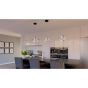 SE LED 25  MIRABELLA BLACK PENDANT 22W  3CCT WITH MEMORY 2 YEARS WARRANTY Ζ4 HOMELIGHTING 77-50494