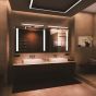 SE-BL-60 MULAN WALL LAMP BLACK 60CM  3CCT 12W WITH MEMORY Ζ2 HOMELIGHTING 77-50566