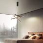 SE LED 30 BEATRICE BLACK  PENDANT 60x60x150cm 30W IP20  3CCT WITH MEMORY 2 YEARS WARRANTY Α1 HOMELIGHTING 77-50606