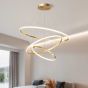 SE LED 80 STELINA PENDANT GOLD 80-60-40cm 84W  3CCT IP20 220V 2 YEARS WARRANTY A1 HOMELIGHTING 77-50638
